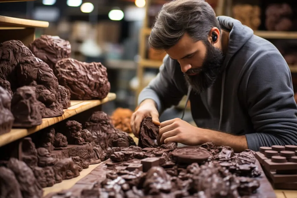 La confection de sculptures comestibles grandeur nature