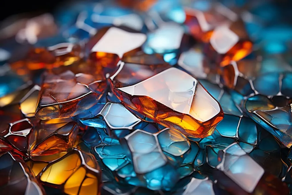 Les techniques de création de vitraux avec des cristaux liquides