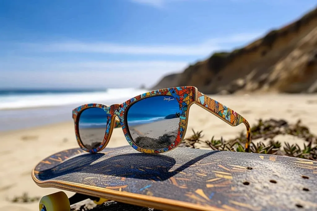 Comment choisir des lunettes de soleil en bois de skate: tendance et écoresponsable