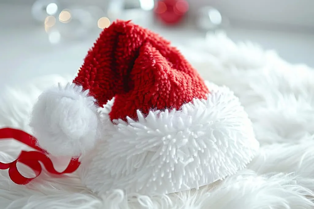 Créez facilement votre chapeau de père noël en papier avec nos instructions pas à pas