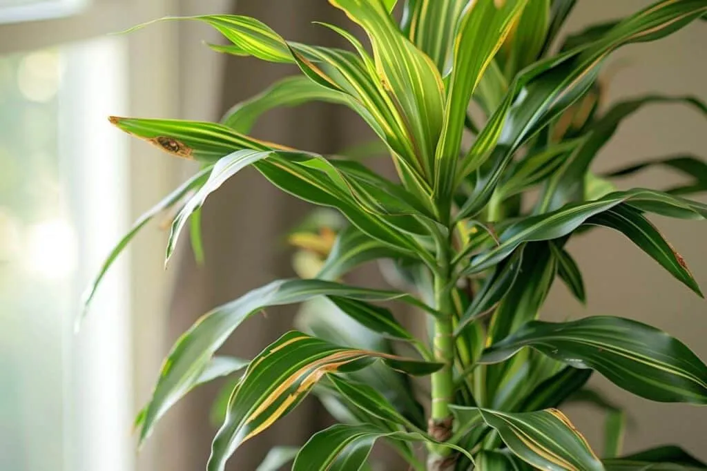 Quels sont les symptômes de la maladie du dracaena ?