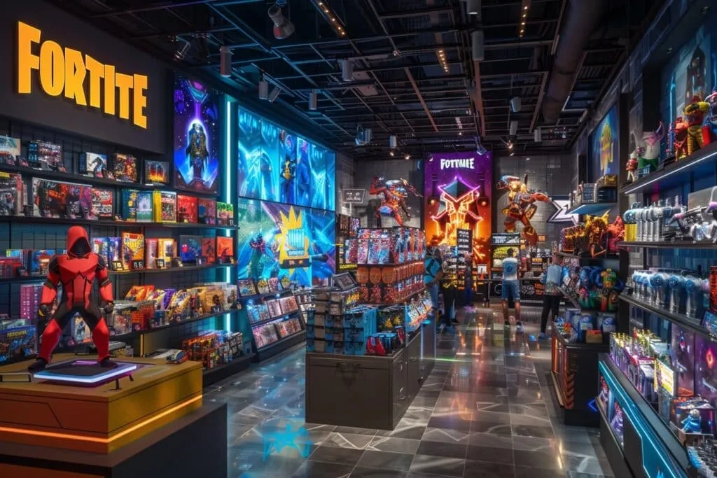 Que propose la boutique Fortnite pour les joueurs ?