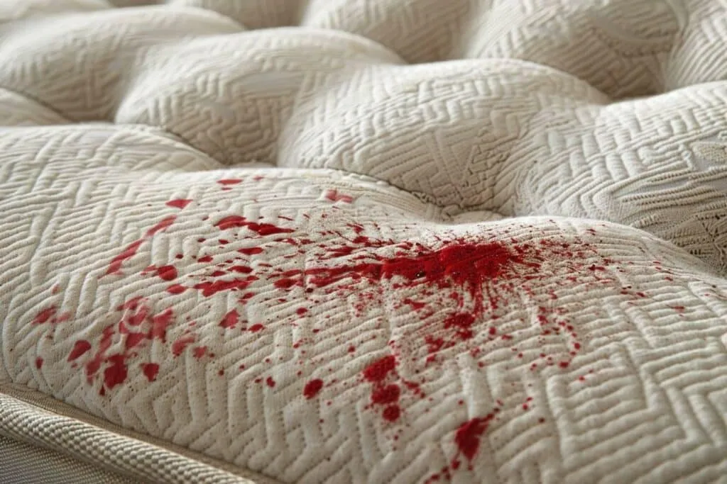Comment enlever des taches de sang sur un matelas : guide pratique