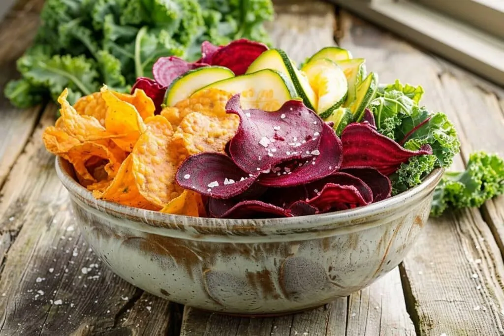 Comment préparer des chips de légumes variés et healthy