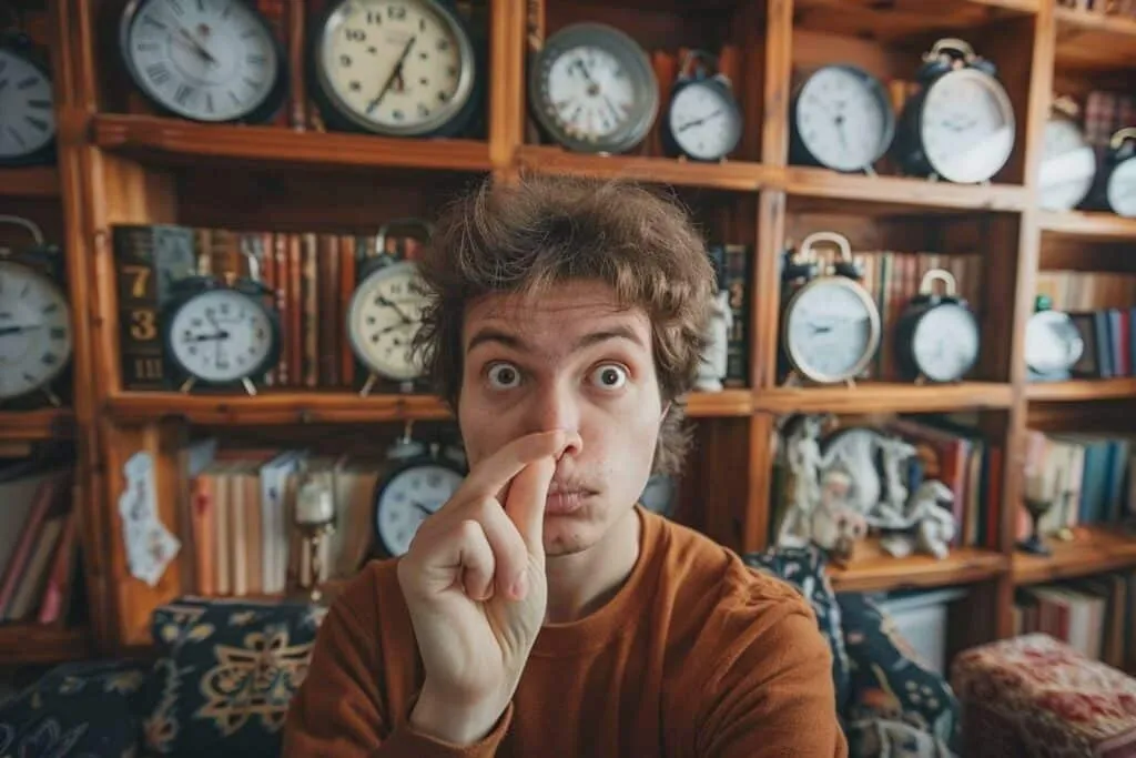 Pourquoi toucher son nez peut-il être une heure miroir ?