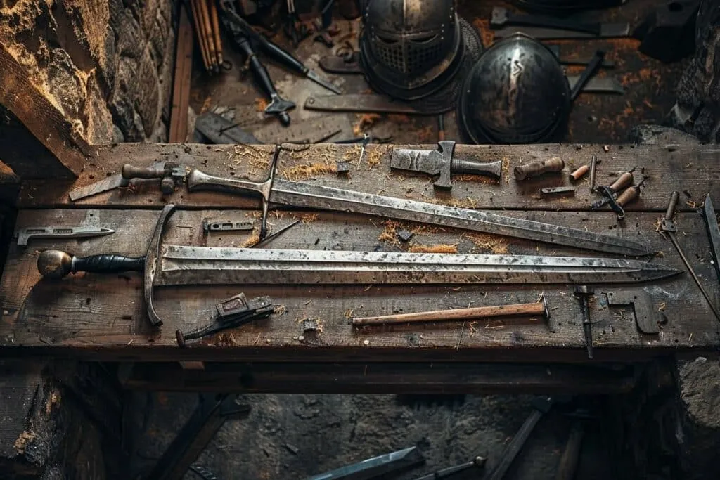 Comment restaurer une épée médiévale de chevalier en acier : guide étape par étape