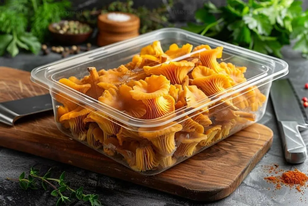 Comment congeler les chanterelles efficacement