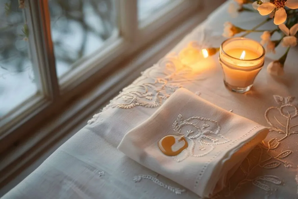 Comment enlever la cire de bougie sur une nappe : guide pratique
