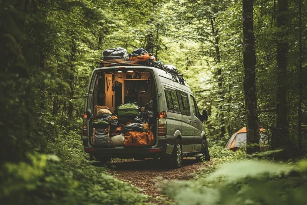 Location minibus pour camping : Louer un minibus pour escapade camping en groupe