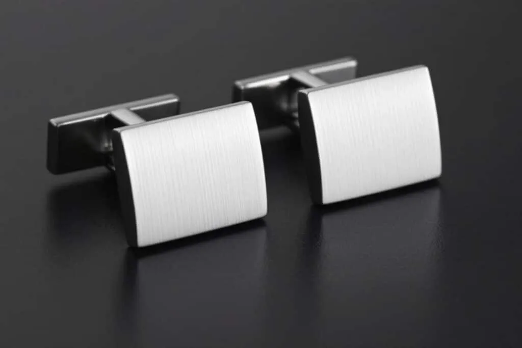 Boutons de manchette en titane léger : Confort et durabilité avec des boutons de manchette en titane léger