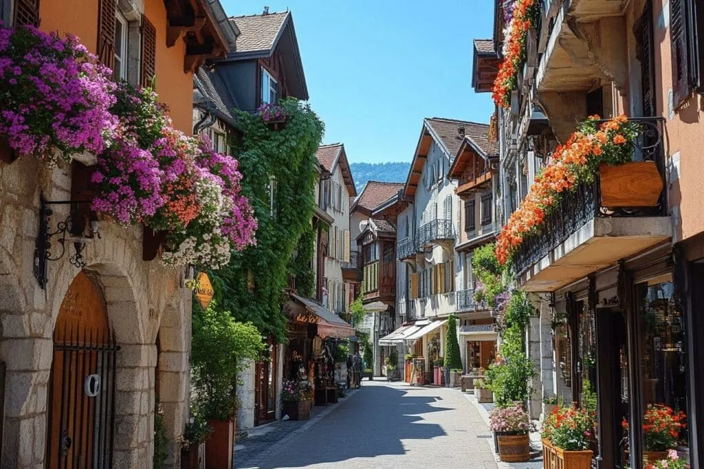 Les plus belles rues Triangle d’Or Annecy : promenez-vous dans les artères les plus prestigieuses