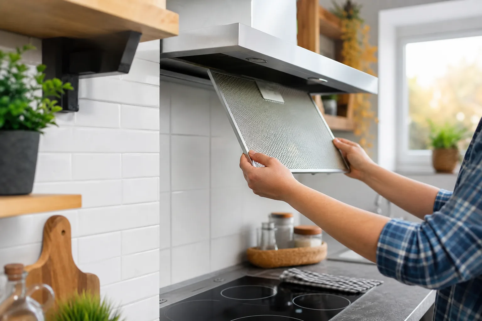 Quand changer le filtre de sa hotte de cuisine : fréquence, signes et bon entretien