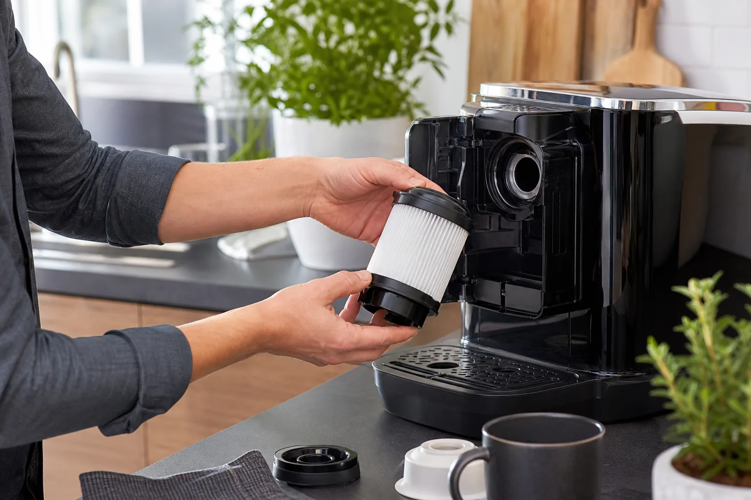 Quand changer le filtre de sa machine à café : fréquence, signes et bon entretien
