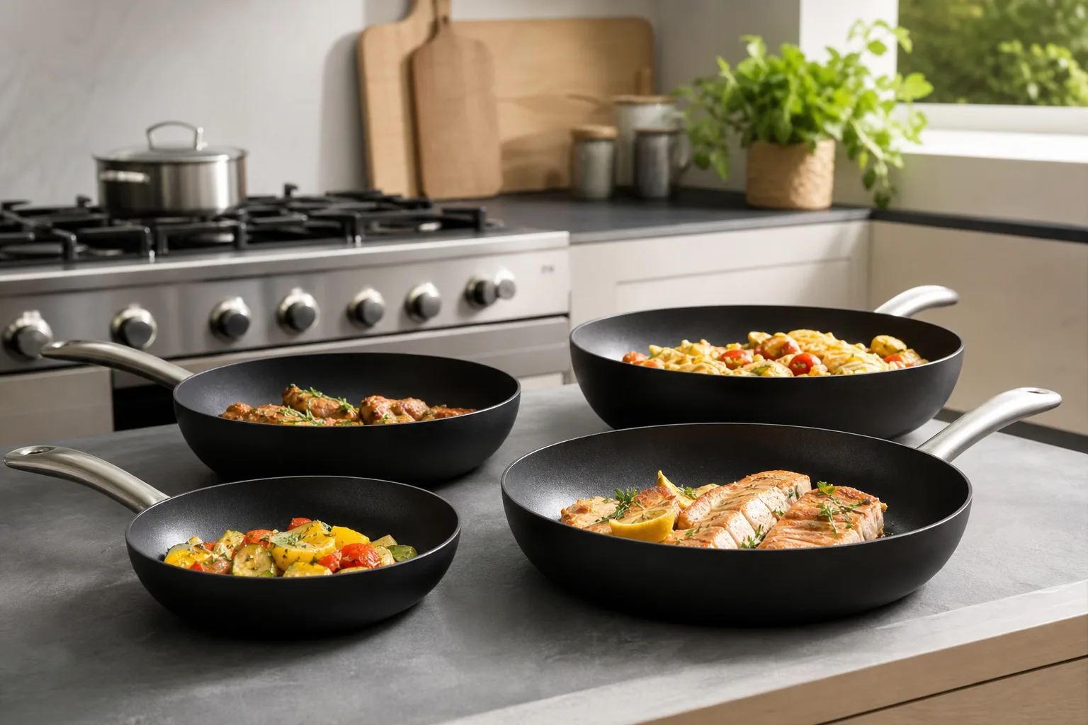 Quel diamètre de poêle choisir selon le nombre de personnes et le type de cuisson ?