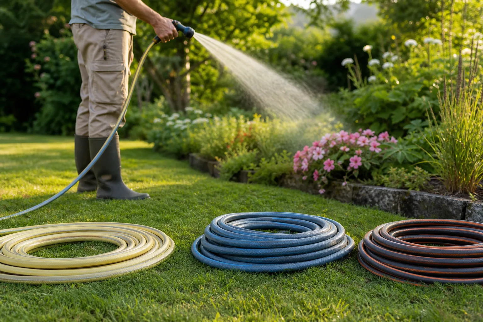 Quel diamètre de tuyau d'arrosage choisir selon la pression et la longueur du jardin ?