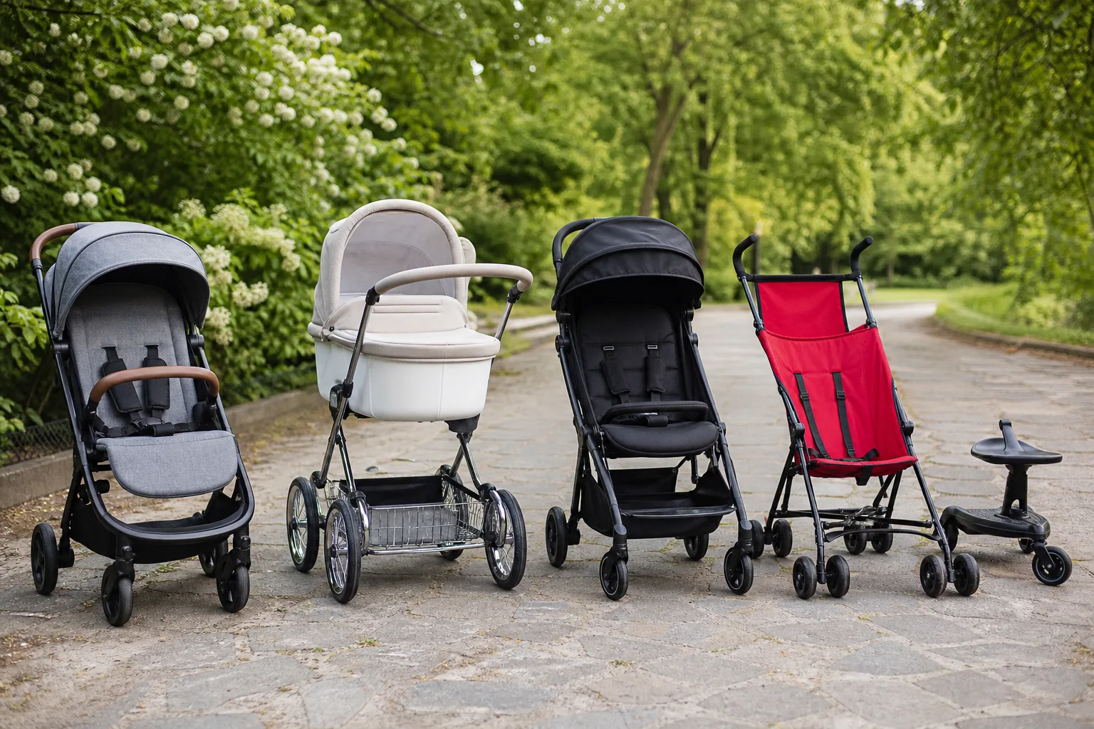 Quel type de poussette choisir selon l'âge de l'enfant et l'usage ?