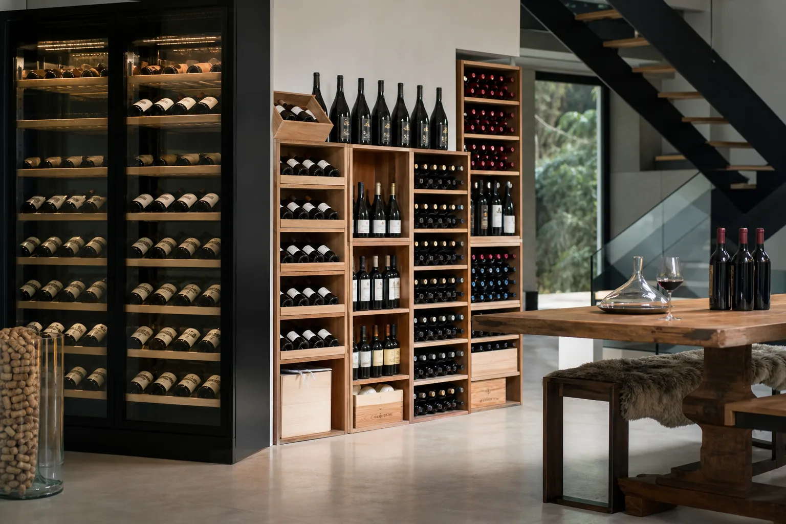 Quelle capacité de cave à vin (en nombre de bouteilles) choisir selon sa collection ?