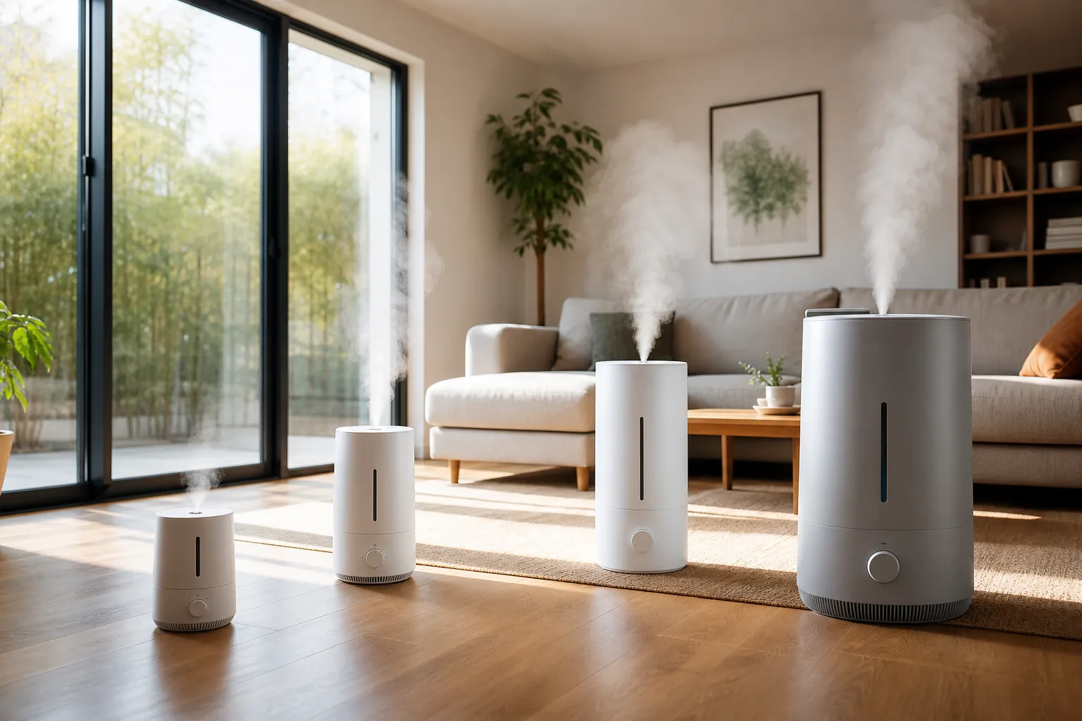 Quelle capacité d'humidificateur choisir selon la surface de la pièce ?