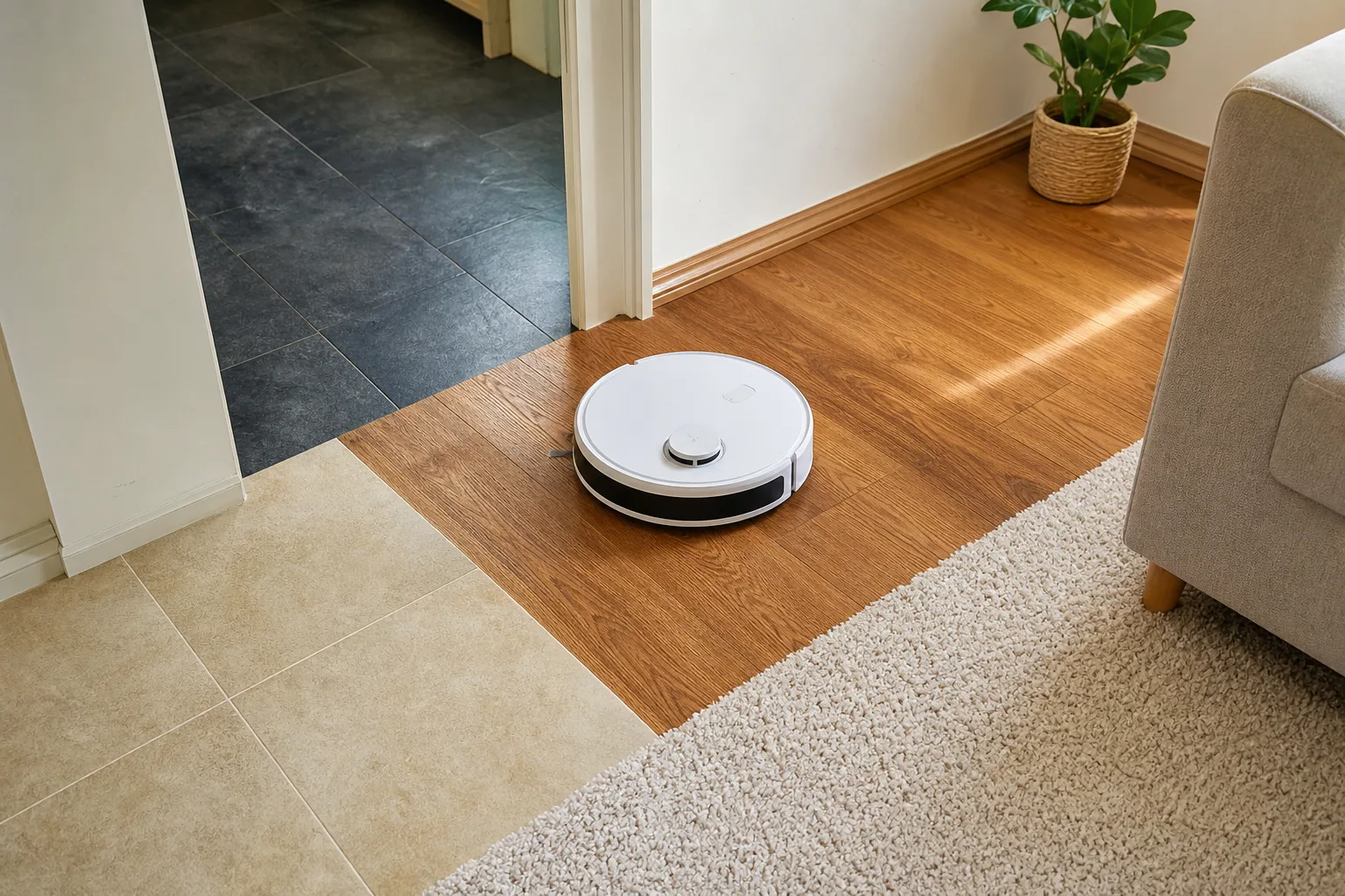 Quelle puissance d'aspirateur robot choisir selon la surface et le type de sol ?