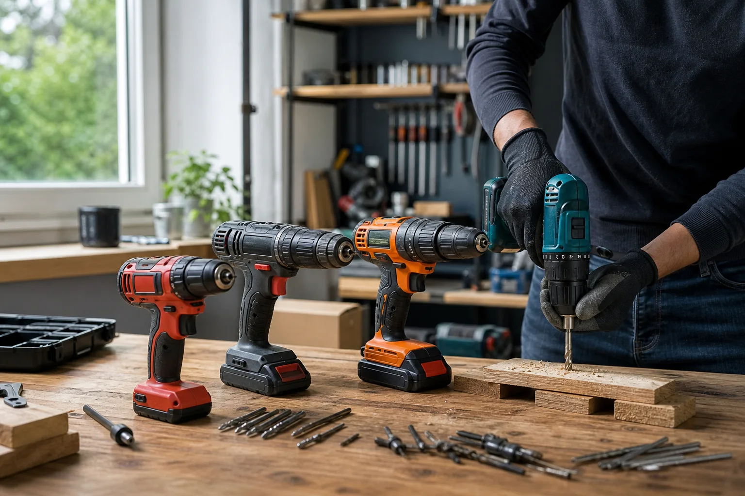 Quelle puissance de perceuse choisir pour bricoler chez soi